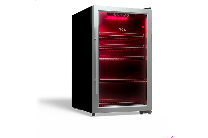 TCL 132 Cans Beverage Cooler - TRV132FAS