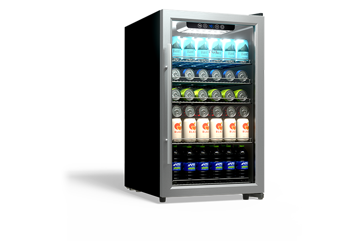 TCL 132 Cans Beverage Cooler - TRV132FAS