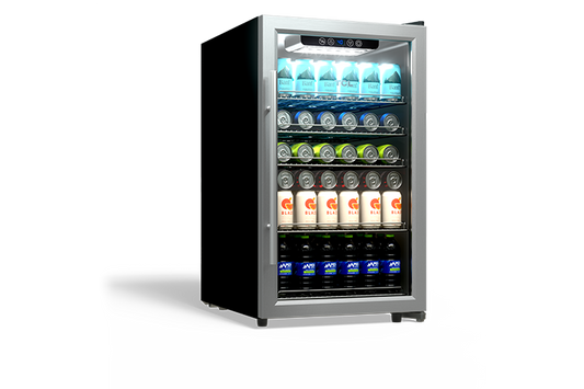 TCL 132 Cans Beverage Cooler - TRV132FAS