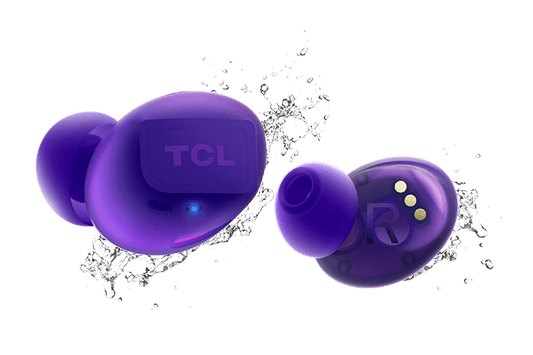 TCL Sunrise Purple True Wireless In-ear Bluetooth Headphones - SOCL500TWS
