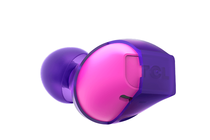TCL Sunrise Purple True Wireless In-ear Bluetooth Headphones - SOCL500TWS