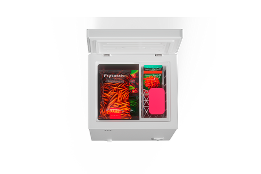 TCL 3.4 Cu. Ft. Chest Freezer White - TRC04M3AW