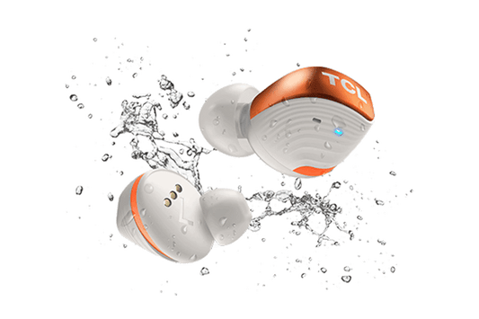 TCL White True Wireless In-ear Bluetooth Headphones - ACTV500TWS