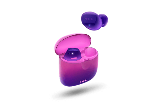 TCL Sunrise Purple True Wireless In-ear Bluetooth Headphones - SOCL500TWS
