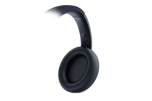 TCL Midnight Blue On-Ear Sound Isolating Hi-Res Wireless Headphones with Built-in Mic - ELIT400BTBL