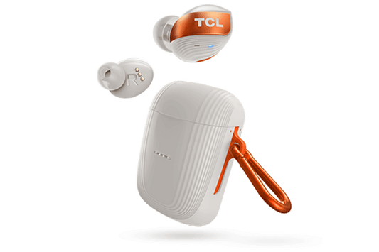 TCL White True Wireless In-ear Bluetooth Headphones - ACTV500TWS