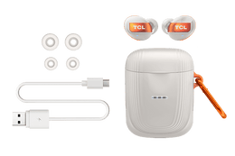 TCL White True Wireless In-ear Bluetooth Headphones - ACTV500TWS