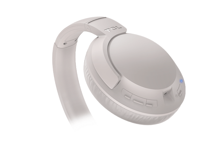 TCL Cement Gray On-Ear Sound Isolating Hi-Res Wireless Headphones with Built-in Mic - ELIT400BTWT