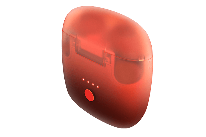 TCL Sunset Orange True Wireless In-ear Bluetooth Headphones - SOCL500TWS