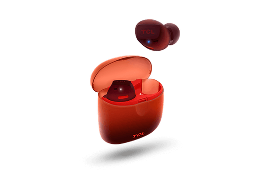 TCL Sunset Orange True Wireless In-ear Bluetooth Headphones - SOCL500TWS
