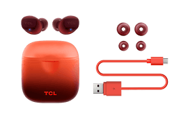 TCL Sunset Orange True Wireless In-ear Bluetooth Headphones - SOCL500TWS