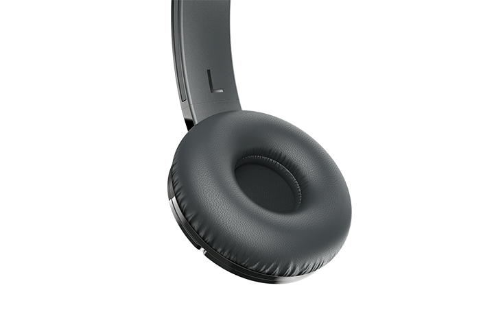 TCL Shadow Black Wireless On-ear Noise Cancelling Headphones with Mic - MTRO200NCBK