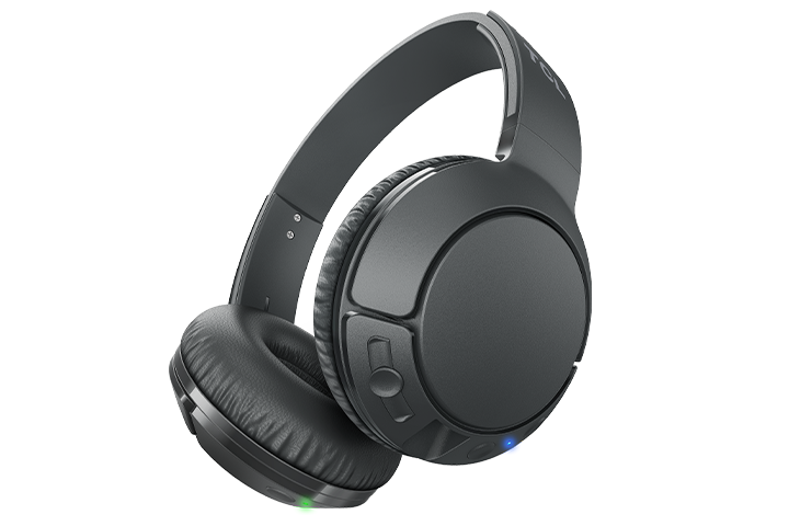 TCL Shadow Black Wireless On-ear Noise Cancelling Headphones with Mic - MTRO200NCBK