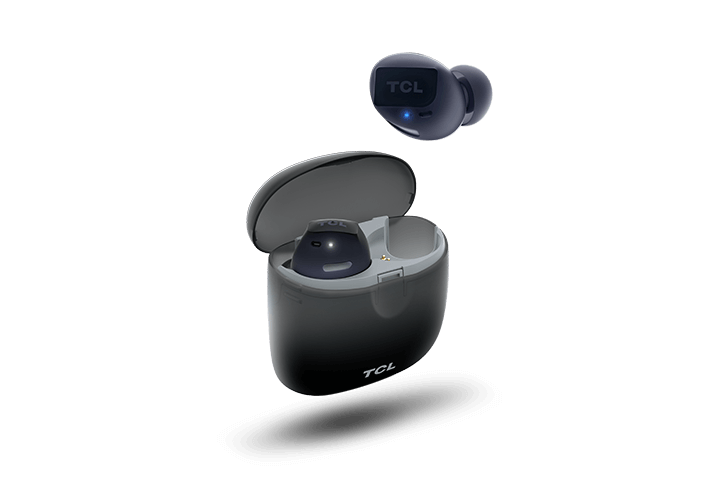 TCL Phantom black True Wireless In-ear Bluetooth Headphones - SOCL500TWS