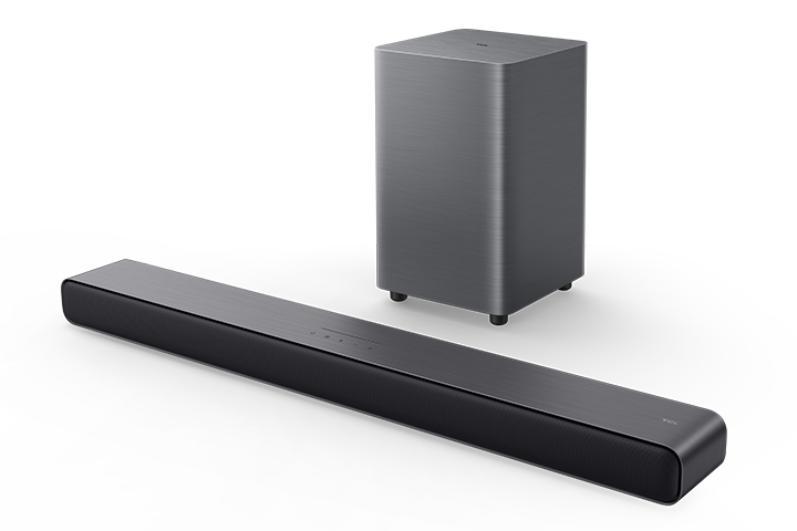 TCL S55H S Class 2.1 Channel Sound Bar with Dolby Atmos, Wireless Subwoofer, and Bluetooth Music Streaming