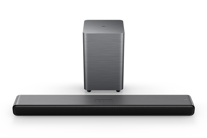 TCL S55H S Class 2.1 Channel Sound Bar with Dolby Atmos, Wireless Subwoofer, and Bluetooth Music Streaming