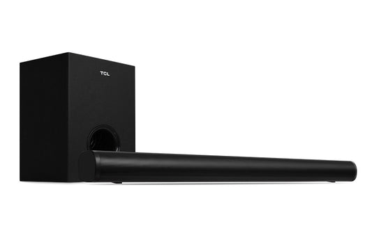 TCL S Class 2.1 Channel Home Theater Sound Bar with Wireless Subwoofer, Bluetooth 5.1 – S21BW, 31.8-inch, Black