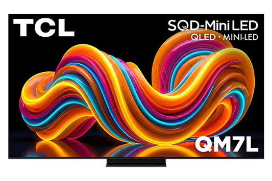 TCL 65" QM7L Series SQD-Mini LED 4K UHD HDR Smart TV with Google TV – 65QM7L