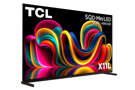 TCL 85" X11L Series 4K UHD HDR SQD-Mini LED Smart TV with Google TV – 85X11L