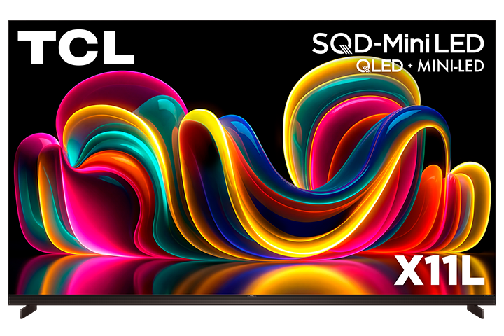 X11L Series 4K UHD HDR SQD-Mini LED Smart TV with Google TV 
