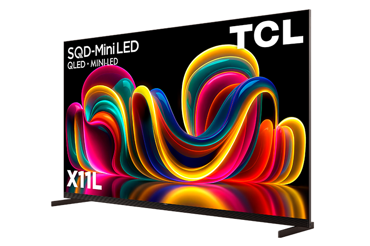 TCL 85" X11L Series 4K UHD HDR SQD-Mini LED Smart TV with Google TV – 85X11L