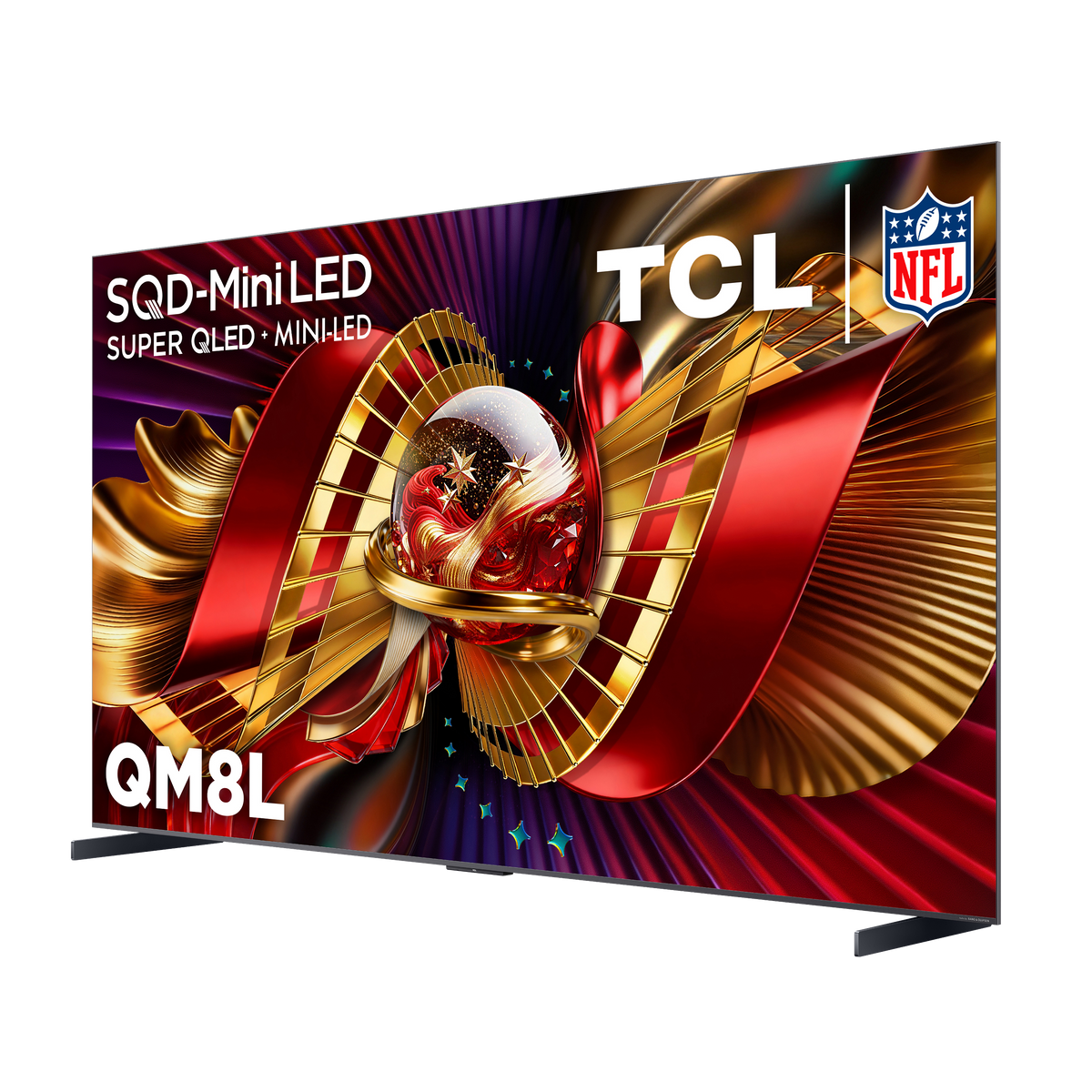 QM8L Series SQD-Mini LED 4K UHD HDR Smart TV with Google TV –