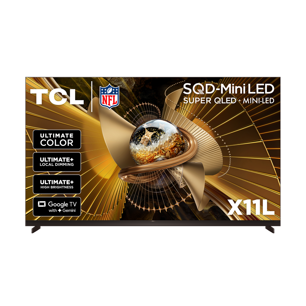 X11L Series 4K UHD HDR SQD-Mini LED Smart TV with Google TV –