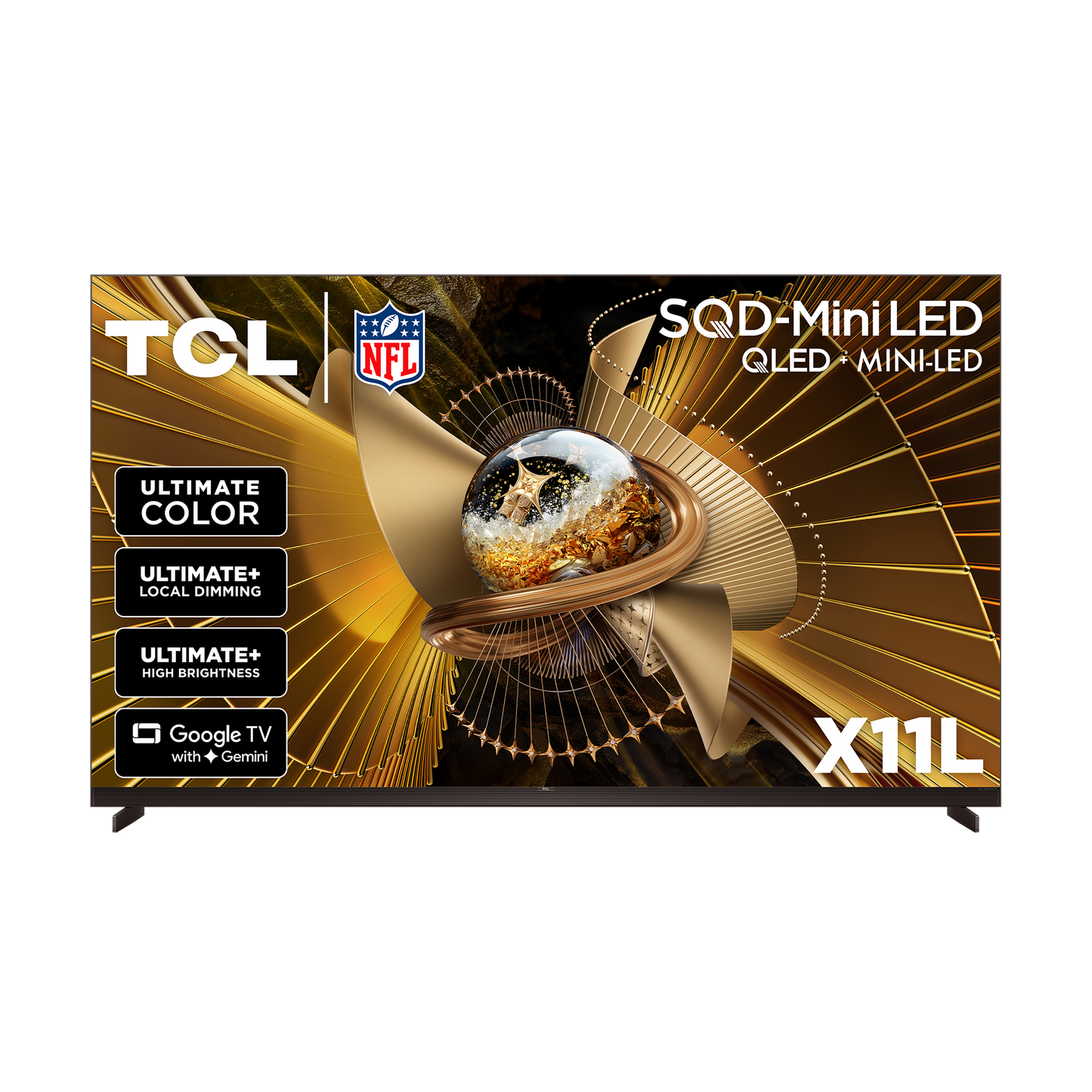 X11L Series 4K UHD HDR SQD-Mini LED Smart TV with Google TV –