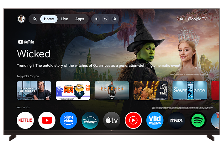 TCL 98" X11L Series 4K UHD HDR SQD-Mini LED Smart TV with Google TV – 98X11L