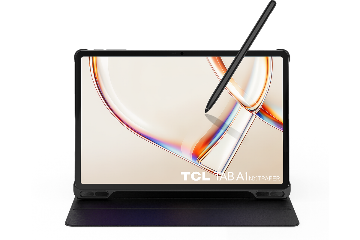 TCL TAB A1 Plus tablet image about NXTPAPER display