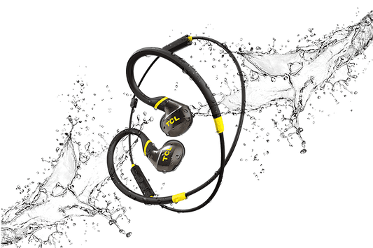 TCL Monza Black Wireless In-ear Bluetooth Headphones with Mic - ACTV100BTBK