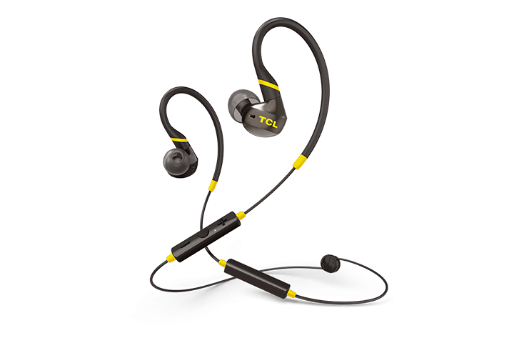 TCL Monza Black Wireless In-ear Bluetooth Headphones with Mic - ACTV100BTBK