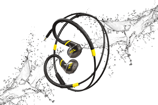 TCL Monza Black In-ear Headphones with Mic - ACTV100BK