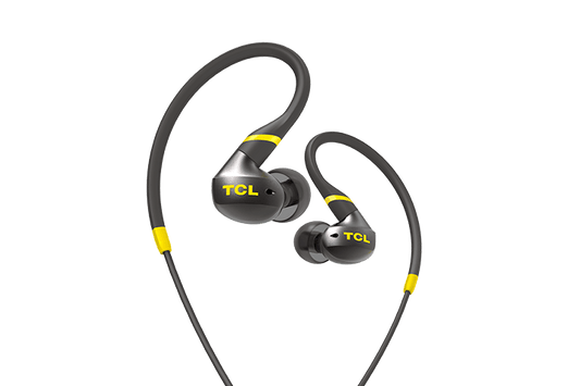 TCL Monza Black In-ear Headphones with Mic - ACTV100BK