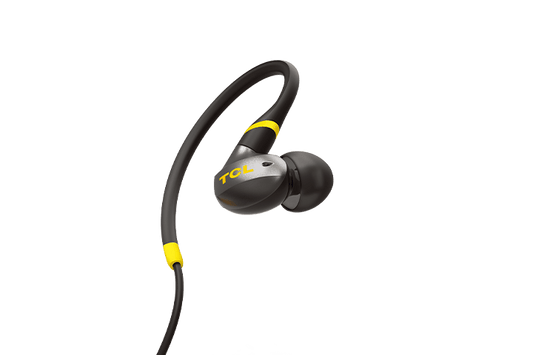 TCL Monza Black In-ear Headphones with Mic - ACTV100BK