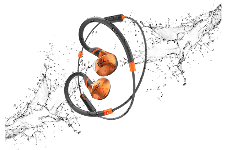 TCL Black Wireless In-ear Bluetooth Headphones with Mic - ACTV200BTBK