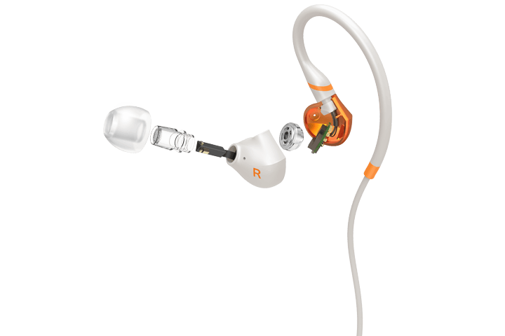 TCL White Wireless In-ear Bluetooth Headphones with Mic - ACTV200BTWT