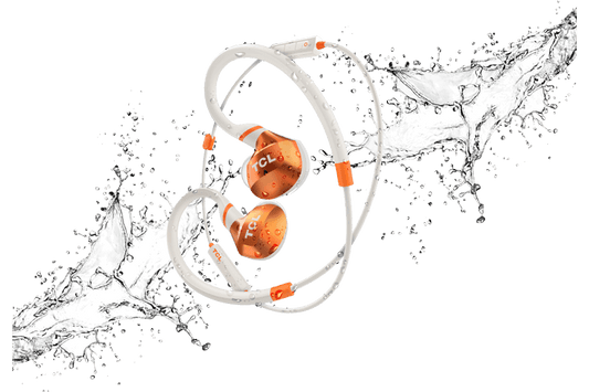 TCL White Wireless In-ear Bluetooth Headphones with Mic - ACTV200BTWT