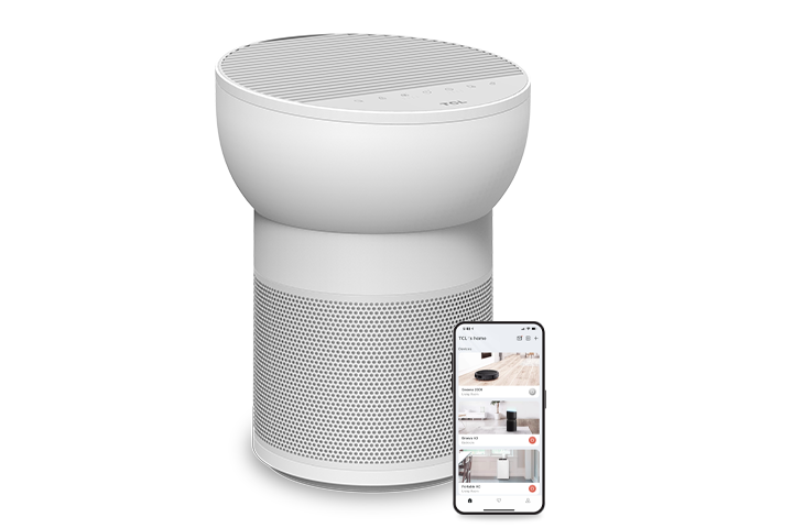 TCL Breeva A2 Smart Air Purifier with 4-Stage Filtration System - A215W