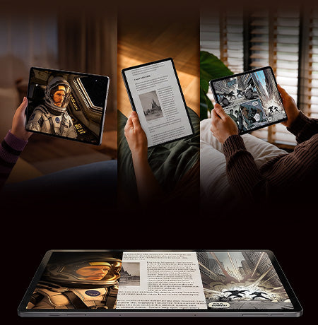 TCL TAB A1 Plus tablet image about NXTPAPER display