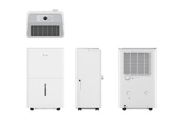 White TCL 25-pint dehumidifier product image 1.