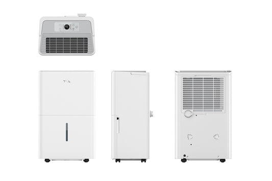 TCL 25 Pint Dehumidifier - White
