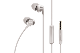 TCL Cement Gray In-ear Headphones with Mic - ELIT100WT