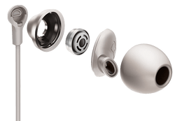 TCL Cement Gray In-ear Headphones with Mic - ELIT100WT