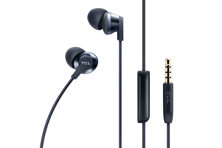 TCL Midnight Blue In-ear Headphones with Mic - ELIT100BL