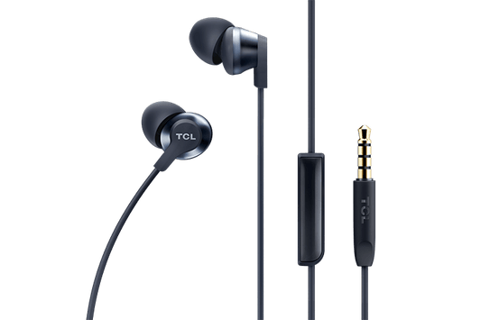 TCL Midnight Blue In-ear Headphones with Mic - ELIT100BL