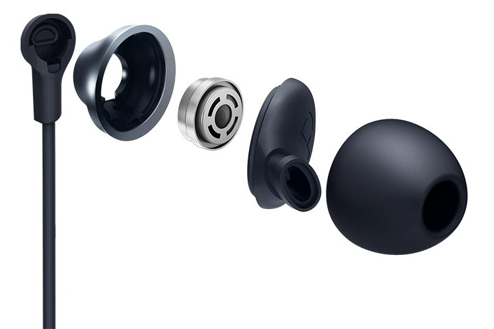 TCL Midnight Blue In-ear Headphones with Mic - ELIT100BL