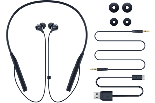 TCL Midnight Blue Active Noise Cancelling In-ear Headphones with Mic - ELIT200NCBL