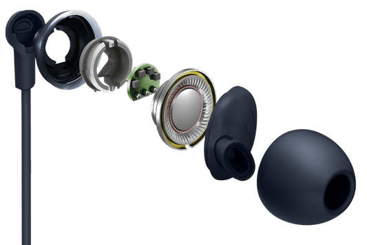 TCL Midnight Blue Active Noise Cancelling In-ear Headphones with Mic - ELIT200NCBL