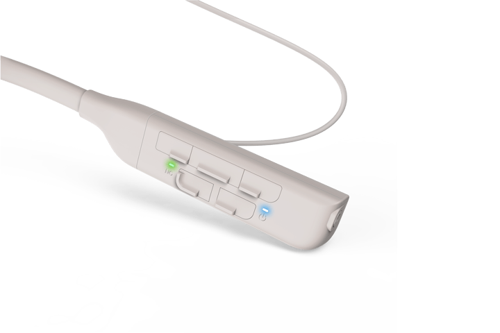 TCL Cement Gray Active Noise Cancelling In-ear Headphones with Mic - ELIT200NCWT